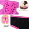 ADLIKES Knee and Elbow Pads Protective Gear Set (4pc) for Cycling Running Volleyball Crashproof Antislip for Kids Youth Adults Fuchsia M view 3