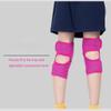 ADLIKES Knee and Elbow Pads Protective Gear Set (4pc) for Cycling Running Volleyball Crashproof Antislip for Kids Youth Fuchsia M view 2