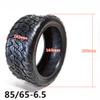 WANGFENG Scooter Replacement Wheels 85/65-6.5 Off-Road tubeless tire Complete Wheel Assembly, Aluminum Wheels, with disc Brakes, 10-inch Wheel Replacement Accessories,Tires view 2