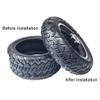 WANGFENG Scooter Replacement Wheels 85/65-6.5 Off-Road tubeless tire Complete Wheel Assembly, Aluminum Wheels, with disc Brakes, 10-inch Wheel Replacement Accessories,Tires view 4