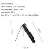 DSLED Golf Club Bags, Wear-Resistant Golf Stand Bag, Lightweight Golf Easy Carry Bag with Travel Shoulder, Large Capacity Organizer Golf Clubs for Women Men (Color : Yellow Plaid) view 2