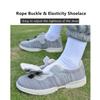 FZYUAN Diabetic Sneakers for Women, Extra Wide Width Orthopedic Slip-On Shoes Diabetic Shoes, Adjustable Closure Walking Sneakers with Arch Support Cushioning for Swollen Feet,Gray,7.5 view 3
