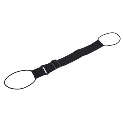 JUNYY Adjustable Suitcase Luggage Packing Belt Lightweight Duffel Bag Strap Travel Suitcase Accessory(Black)