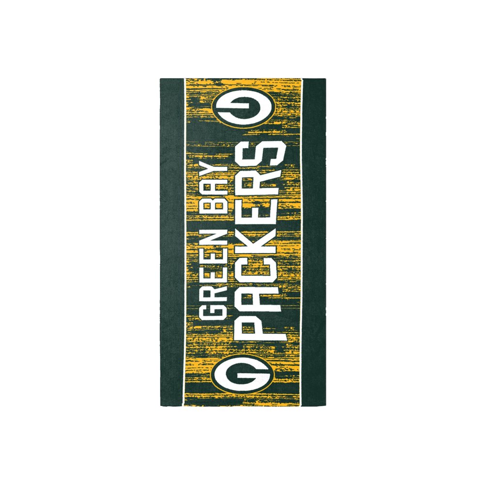 FOCO Green Bay Packers NFL Big Logo Beach Towel
