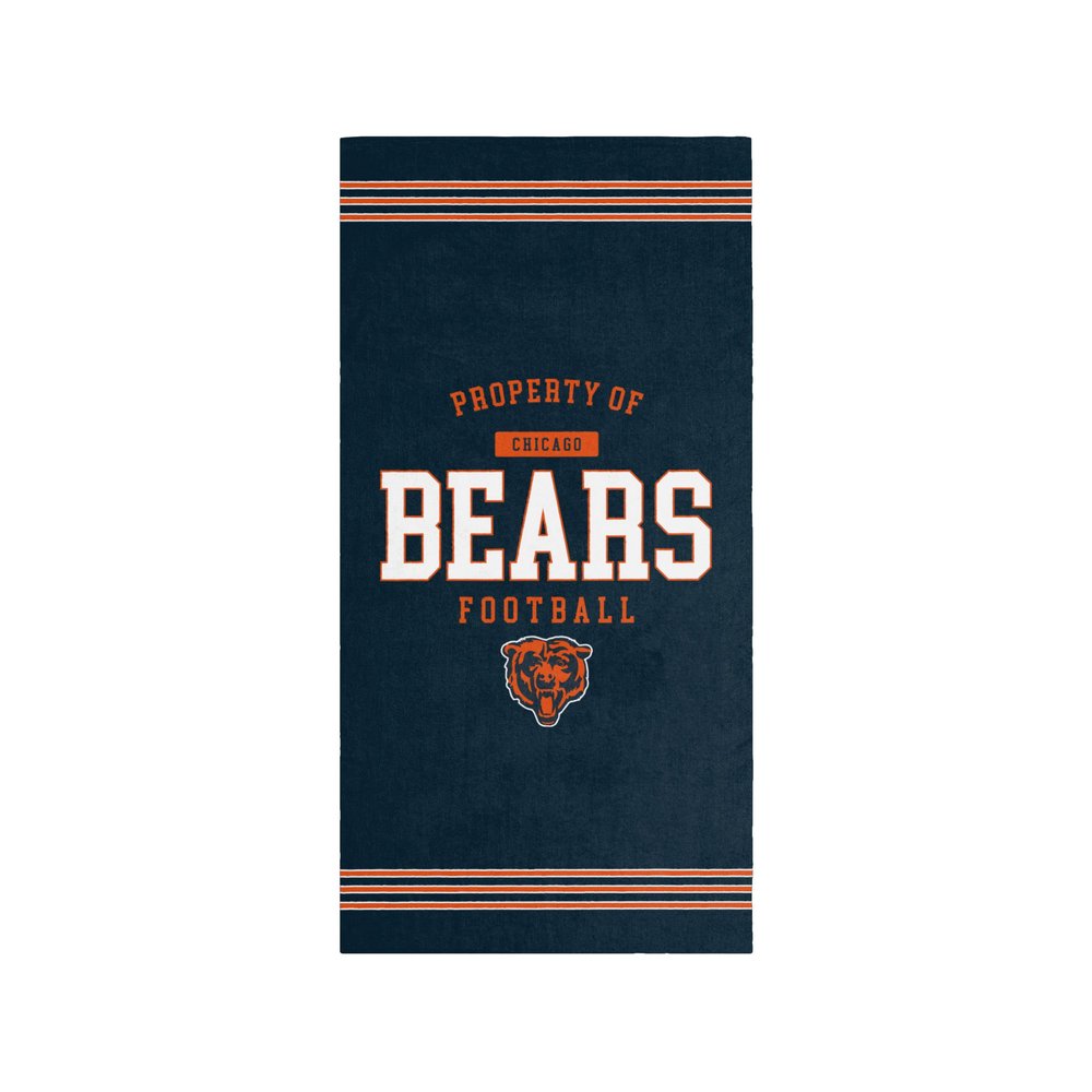 FOCO Chicago Bears NFL Property of Beach Towel