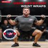VINSGUIR Wrist Wraps for Weightlifting, [USPA Approved] 21'' Lifting Straps for Wrist Support with Heavy Duty Thumb Loop, Gym Wrist Brace for Working out, Crossfit, Powerlifting, for Men&Women view 2