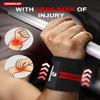 VINSGUIR Wrist Wraps for Weightlifting, [USPA Approved] 21'' Lifting Straps for Wrist Support with Heavy Duty Thumb Loop, Gym Wrist Brace for Working out, Crossfit, Powerlifting, for Men&Women view 4