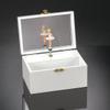 Fox Valley Traders Custom Childrens Musical Jewelry Box with Ballerina Inside Princess Castle Design Measures 6 x 4 x 3 view 4