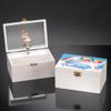 Fox Valley Traders Custom Childrens Musical Jewelry Box with Ballerina Inside  Unicorn and Rainbow Design  Measures 6 x 4 x 3 view 2