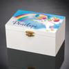 Fox Valley Traders Custom Childrens Musical Jewelry Box with Ballerina Inside  Unicorn and Rainbow Design  Measures 6 x 4 x 3 view 4
