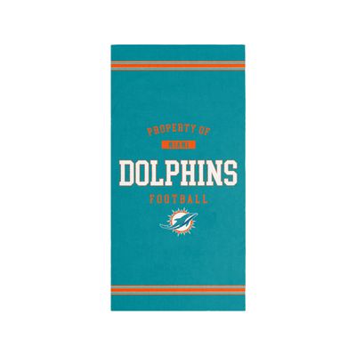 FOCO Miami Dolphins NFL Property of Beach Towel