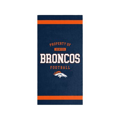 FOCO Denver Broncos NFL Property of Beach Towel