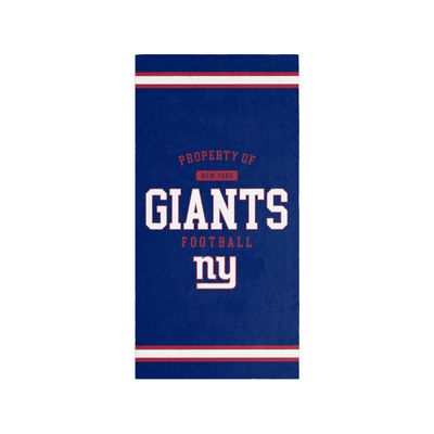 FOCO New York Giants NFL Property of Beach Towel