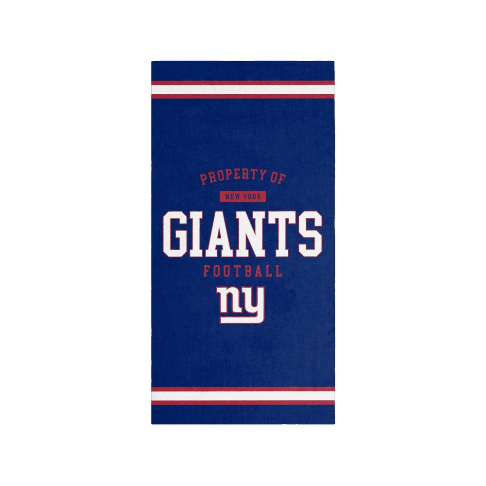 FOCO New York Giants NFL Property of Beach Towel