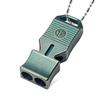TACRAY Titanium Emergency Survival Whistle  Square Dual-Tube Design, Ultra-Loud 120+dB, Waterproof & Durable, EDC Safety Whistle for Camping, Hiking, Outdoor & Rescue (Green) view 1