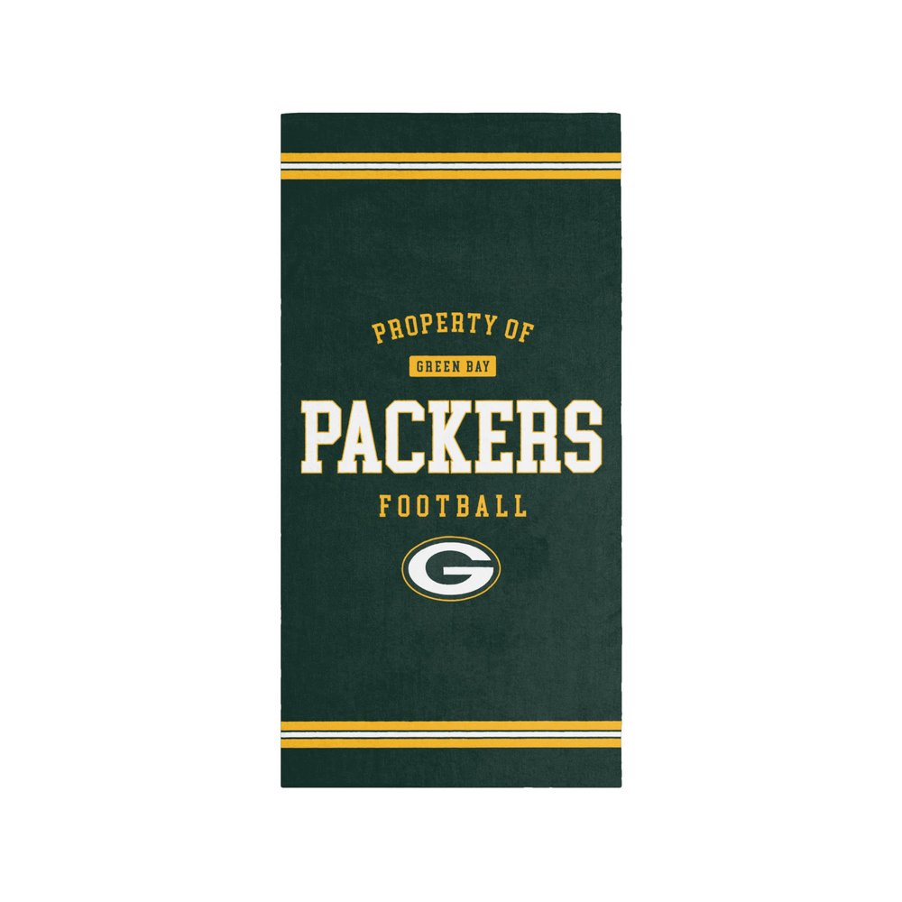 FOCO Green Bay Packers NFL Property of Beach Towel