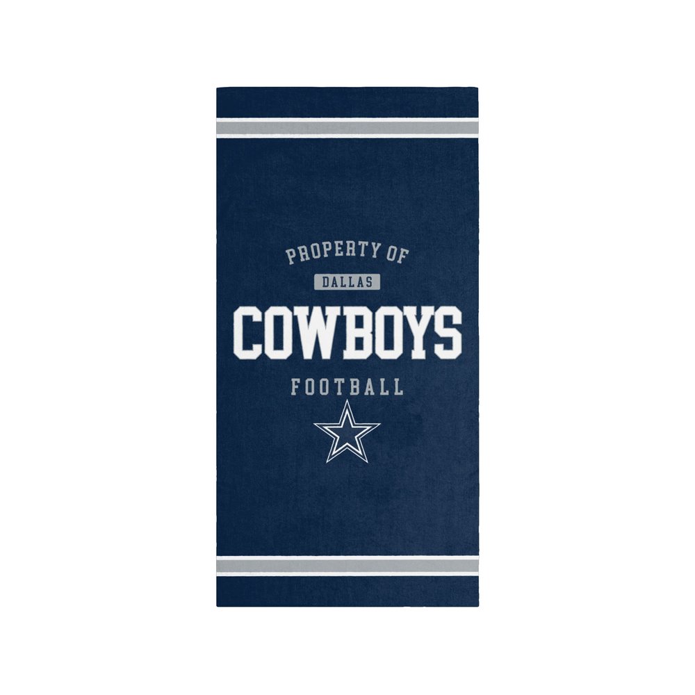 FOCO Dallas Cowboys NFL Property of Beach Towel
