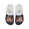 FOCO Cincinnati Bengals NFL Womens Sherpa Lined Glitter Clog - XL view 4