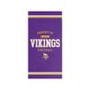 FOCO Minnesota Vikings NFL Property of Beach Towel view 1