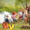 Tessco 6 Pcs 20L Collapsible Bucket with Handle 5 Gallon Folding Water Container Lightweight Foldable Bucket Portable for Outdoor Camping Hiking Traveling Kitchen, 5 Colors view 3