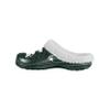 FOCO Michigan State Spartans NCAA Womens Sherpa Lined Glitter Clog - L view 2