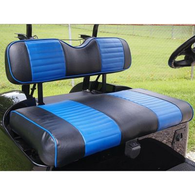 Huskey Parts Company Blue Front Seat Covers for EZGO RXV G&E 2008-Up Golf Cart! 24 Months Warranty!