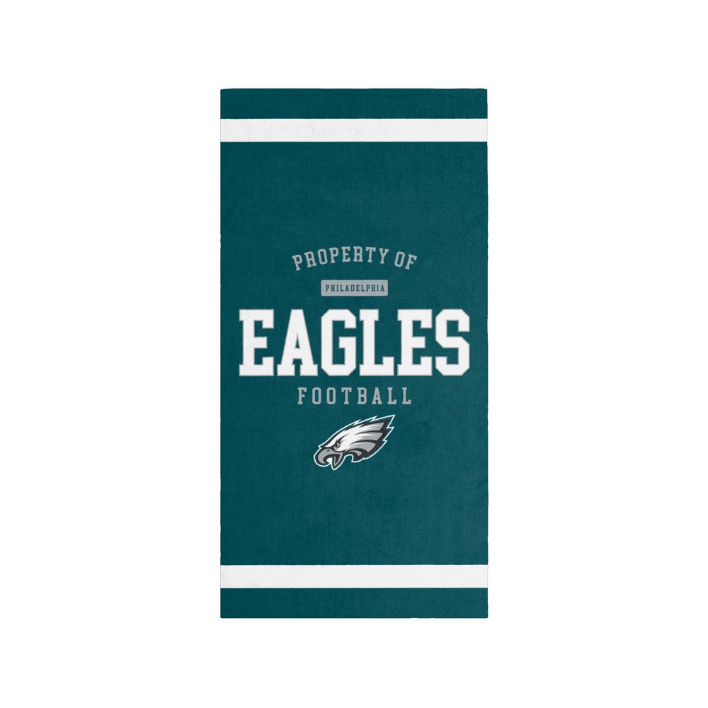 FOCO Philadelphia Eagles NFL Property of Beach Towel