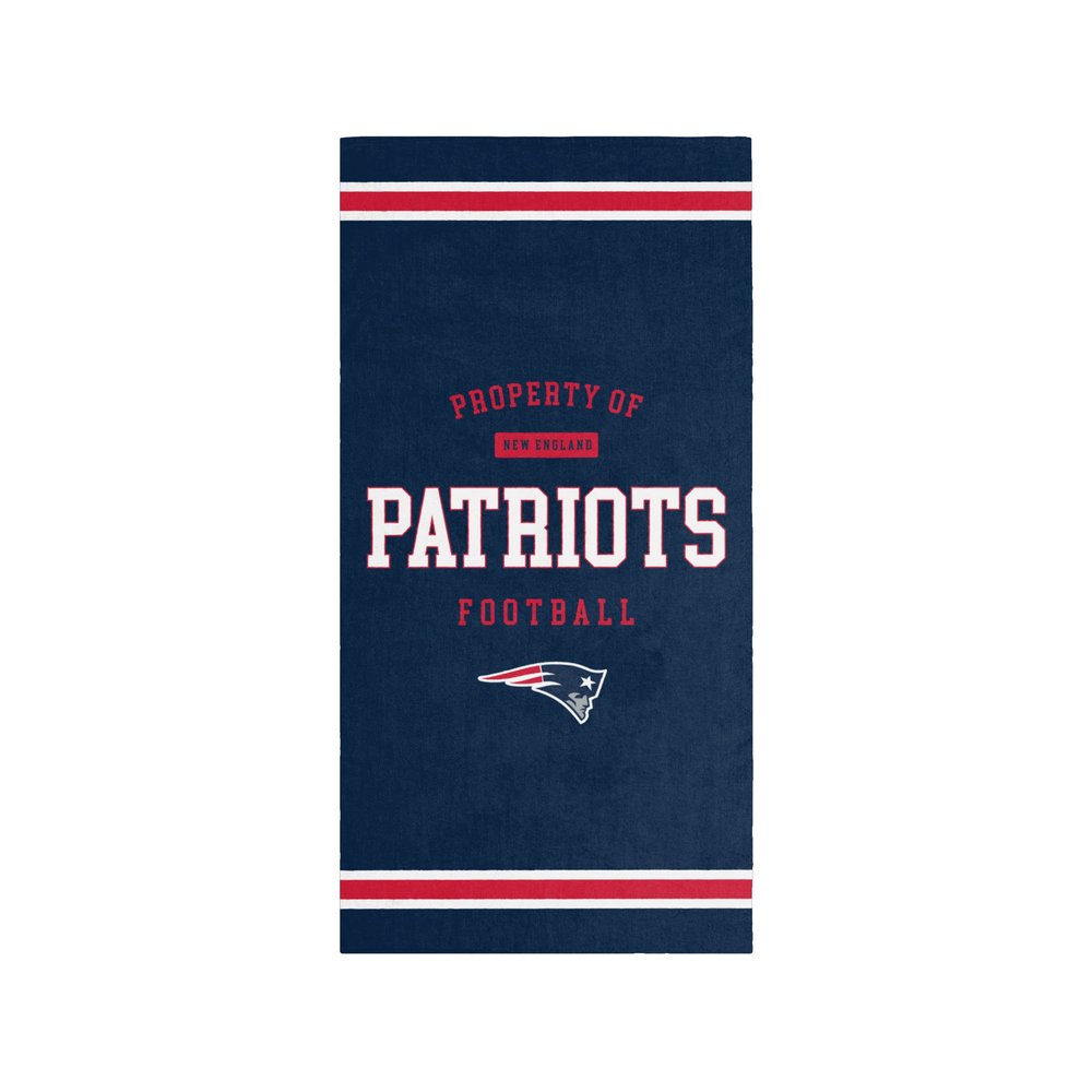 FOCO New England Patriots NFL Property of Beach Towel