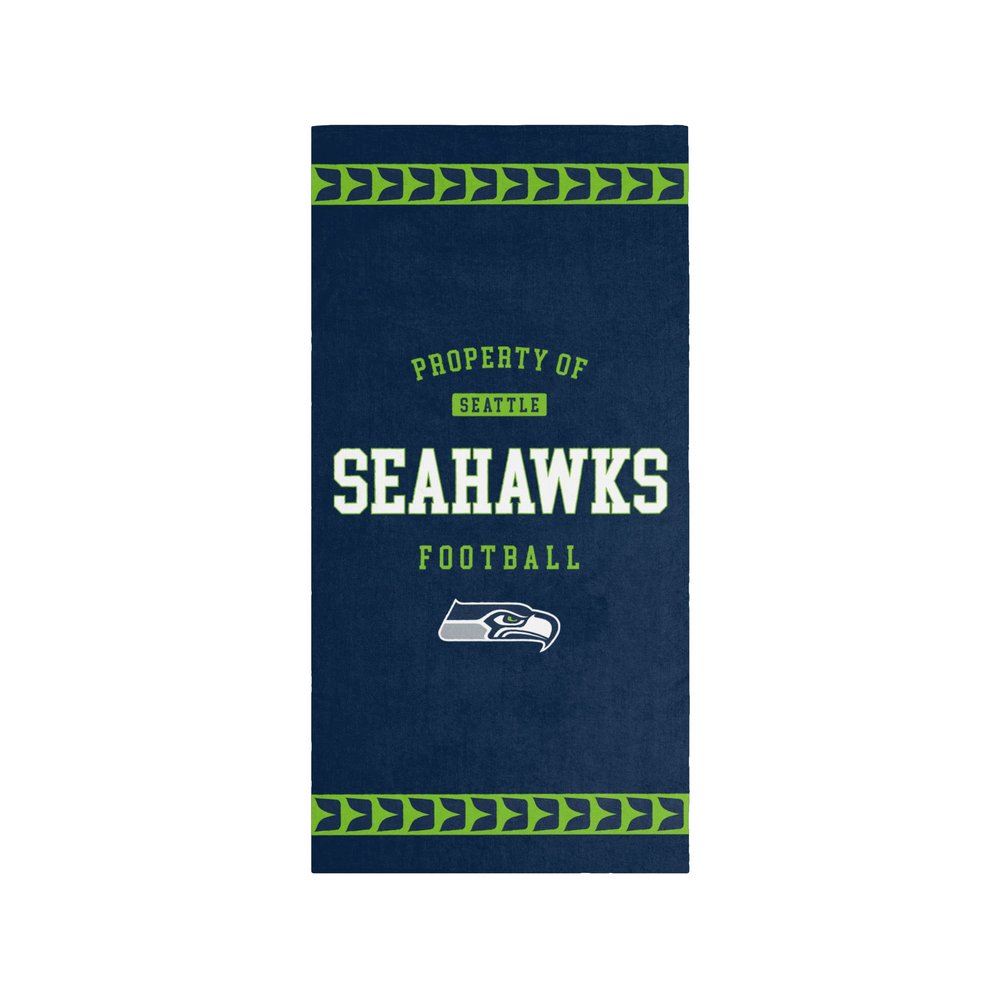 FOCO Seattle Seahawks NFL Property of Beach Towel