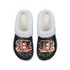 FOCO Cincinnati Bengals NFL Womens Sherpa Lined Glitter Clog - M view 4