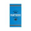 FOCO Carolina Panthers NFL Property of Beach Towel view 1
