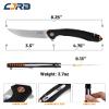 CJRB Folding Knife Gobi (J1906) AR-RPM9 Powder Steel G10 Handle Pocket Knife EDC Knife Black view 2