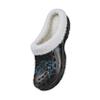 FOCO Carolina Panthers NFL Womens Sherpa Lined Glitter Clog - XL view 3