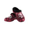 FOCO Texas A&M Aggies NCAA Mens Sherpa Lined Buffalo Check Clog - M view 1
