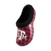 FOCO Texas A&M Aggies NCAA Mens Sherpa Lined Buffalo Check Clog - M view 3