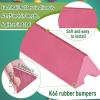 Amylove 6 Pack K66 Rubber Bumpers 8 Foot Pool Table Bumpers Replacement Pool Table Rail Cushions Billiard Rail Rubber Cushions Accessories view 3
