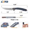 CJRB Folding Knife Gobi (J1906) AR-RPM9 Powder Steel G10 Handle EDC Knife Pocket Knife Blue view 2