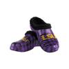FOCO LSU Tigers NCAA Mens Sherpa Lined Buffalo Check Clog - M view 1