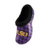 FOCO LSU Tigers NCAA Mens Sherpa Lined Buffalo Check Clog - M view 3