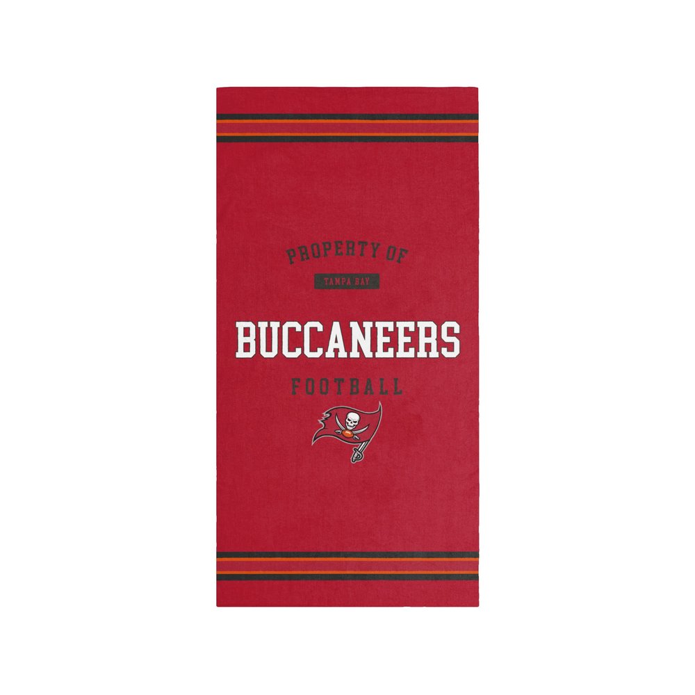 FOCO Tampa Bay Buccaneers NFL Property of Beach Towel