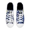 FOCO Los Angeles Chargers NFL Womens Low Top Tie Dye Canvas Shoe - 6 view 4
