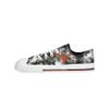 FOCO Texas Longhorns NCAA Womens Low Top Tie Dye Canvas Shoe - 8 view 2