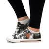 FOCO Texas Longhorns NCAA Womens Low Top Tie Dye Canvas Shoe - 8 view 4