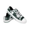 FOCO Michigan State Spartans NCAA Womens Low Top Tie Dye Canvas Shoe - 10