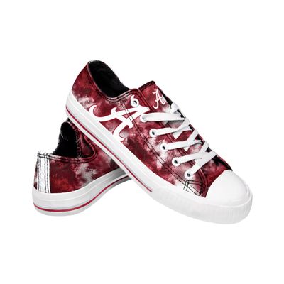 foco NCAA Womens Low Top Tie Dye Canvas Shoe - 8