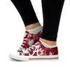 foco NCAA Womens Low Top Tie Dye Canvas Shoe - 8 view 2