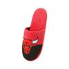 Chicago Bulls NBA Mens Team Logo Staycation Slippers - S view 3
