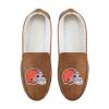 FOCO Cleveland Browns NFL Mens Beige Moccasin Slippers - M view 4