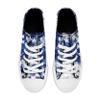 FOCO Kentucky Wildcats NCAA Womens Low Top Tie Dye Canvas Shoe - 8 view 4
