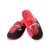 FOCO Miami Heat NBA Mens Team Logo Staycation Slipper - XL view 1